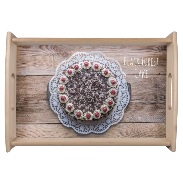 Black Forest Cake Gateau for Confectioners Serving Tray (Front)