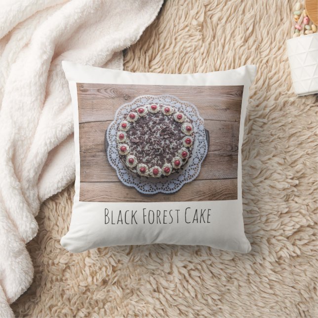 Black Forest Cake Gateau for Confectioners Throw Pillow (Blanket)