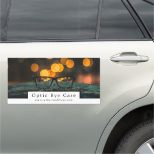 Black Frames, Optician, Technical Practitioner Car Magnet
