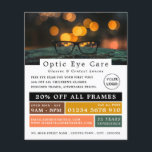 Black Frames, Optician, Technical Practitioner Flyer<br><div class="desc">Black Frames,  Optician,  Technical Practitioner Advertising Flyers By The Business Card Store.</div>