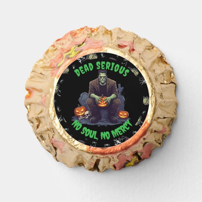 🖤 Black Frankenstein Candy Favor 🎃💀 (Front)