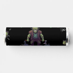 🖤 Black Frankenstein Candy Favor 🎃💀