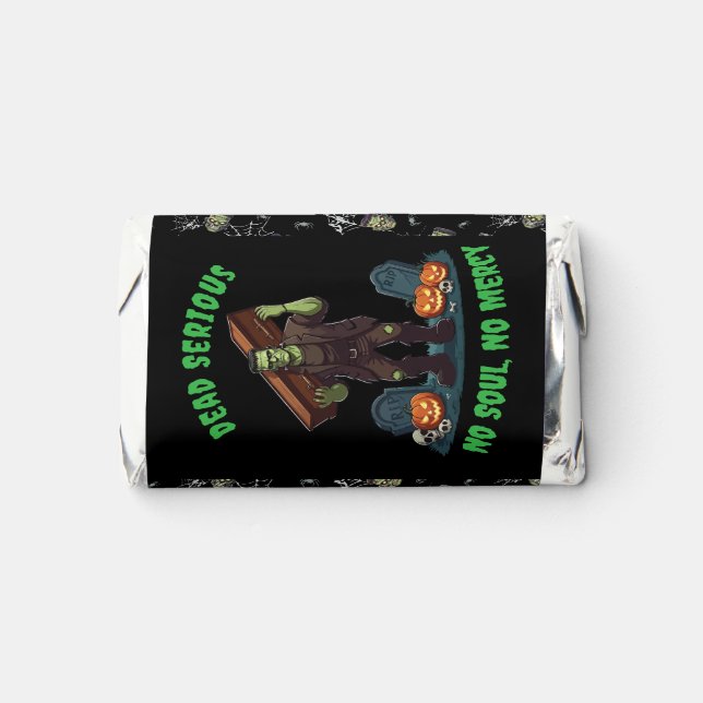 🖤 Black Frankenstein Candy Favor 🎃💀 (Front)