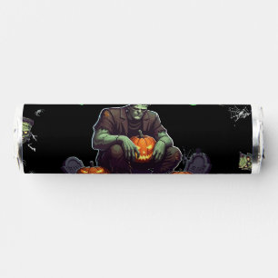 🖤 Black Frankenstein Candy Favor 🎃💀