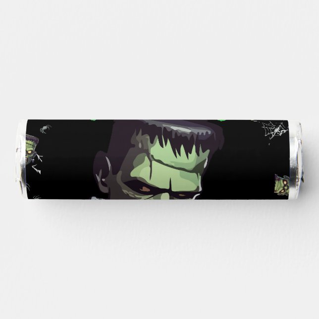 🖤 Black Frankenstein Candy Favor 🎃💀 (Front)