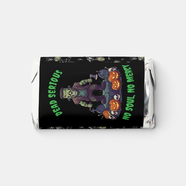 🖤 Black Frankenstein Candy Favor 🎃💀 (Front)