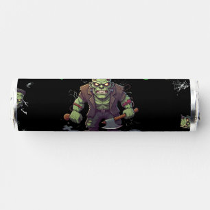 🖤 Black Frankenstein Candy Favor 🎃💀