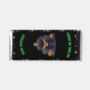 🖤 Black Frankenstein Candy Favor 🎃💀 Hershey Bar Favors