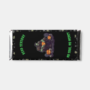 🖤 Black Frankenstein Candy Favor 🎃💀 Hershey Bar Favors