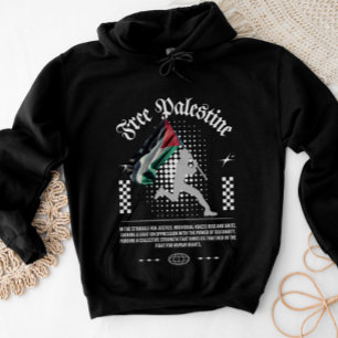 Black Free Palestine Sweatshirt