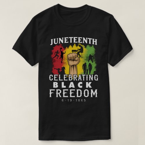 Black Freedom Juneteenth T_Shirt