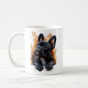 Black French Bulldog Mug