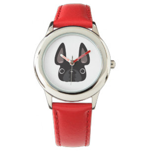 Black Frenchie Watch