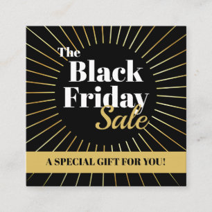 Black Friday After Sale Customer Discount Card