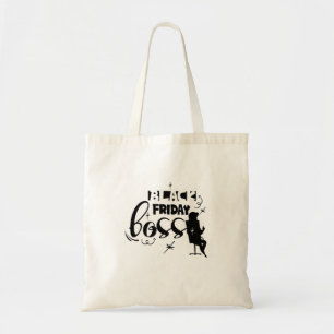 Black Friday Boss Day Funny Shopping Tote Bag
