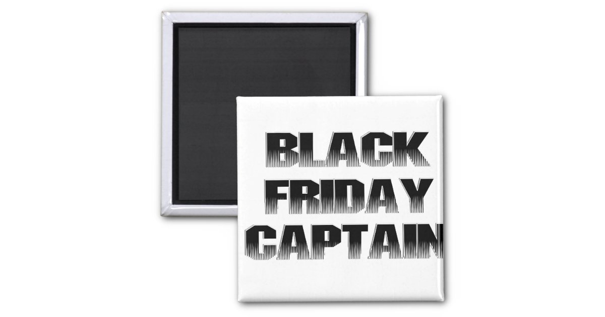 Black Friday Captain Magnet |