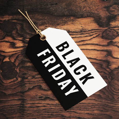 Black Friday Clothing Sale Discount Hang Tags