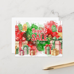 Black Friday & Cyber Monday: Postcard