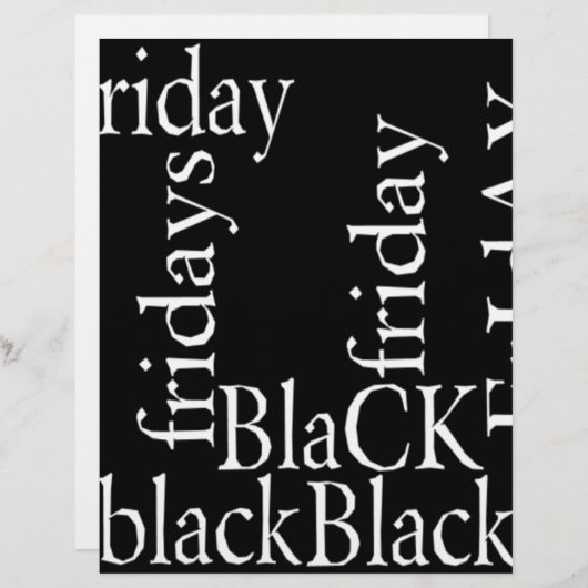 Black Friday Design (Front/Back)