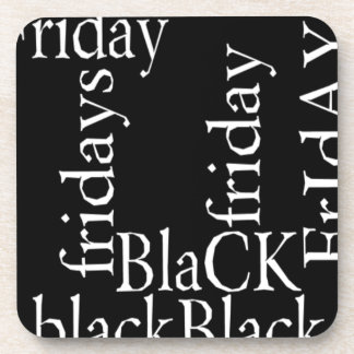 Black Friday Design Beverage Coaster