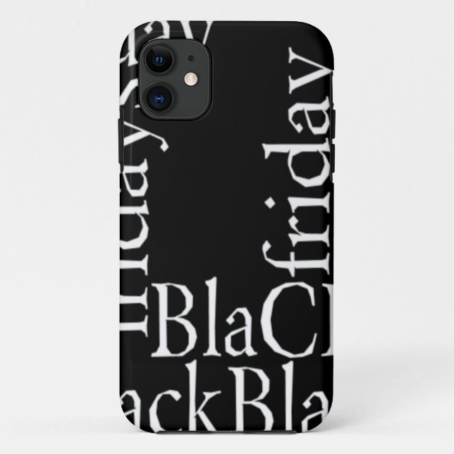 Black Friday Design Case-Mate iPhone Case (Back)