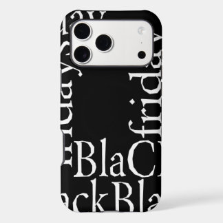 Black Friday Design iPhone 17 Pro Max Case