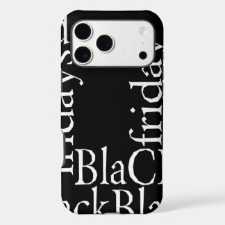 Black Friday Design iPhone 17 Pro Max Case