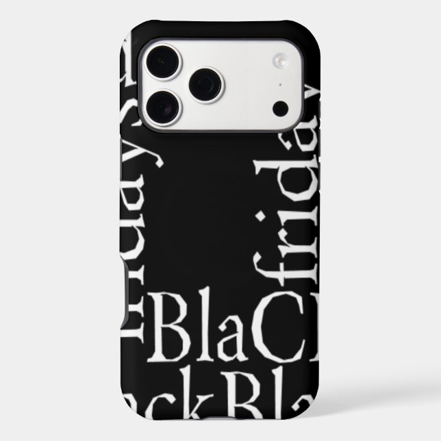 Black Friday Design Case-Mate iPhone Case (Back)