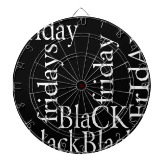 Black Friday Design Dartboard