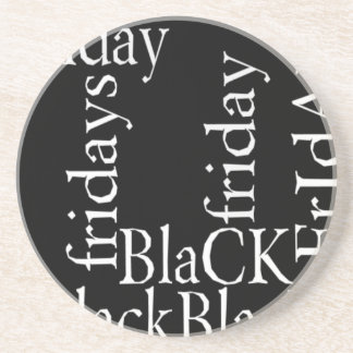 Black Friday Design Drink Coaster