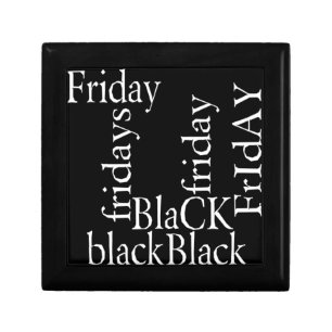Black Friday Design Gift Box