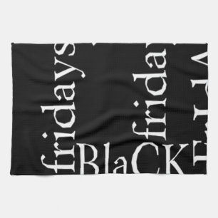 Black Friday Design Kitchen Towel