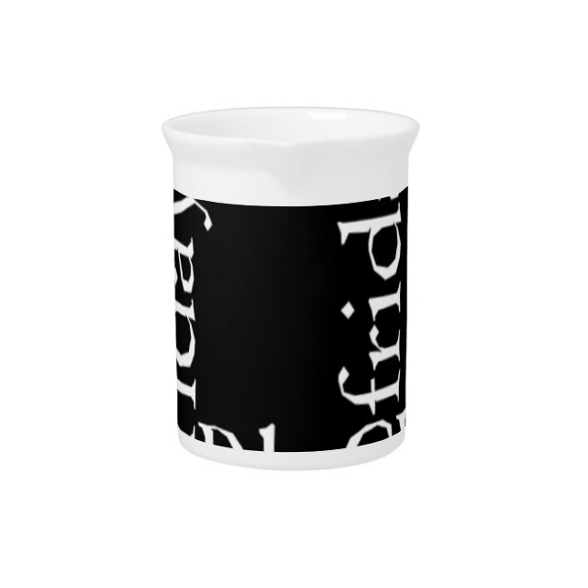 Black Friday Design Pitcher (Front)