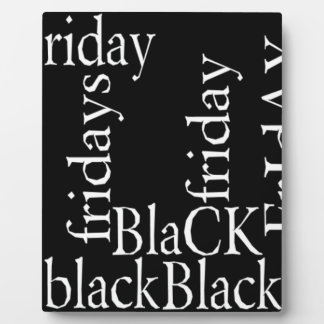 Black Friday Design Plaque