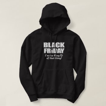 Black Friday Funny Shopping For Deals T-shirt Hoodie by Christmas_Gift_Shop at Zazzle