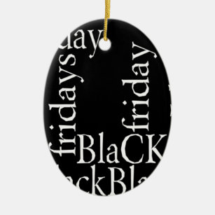 Black Friday gifts Ceramic Ornament