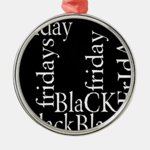 Black Friday gifts Metal Ornament