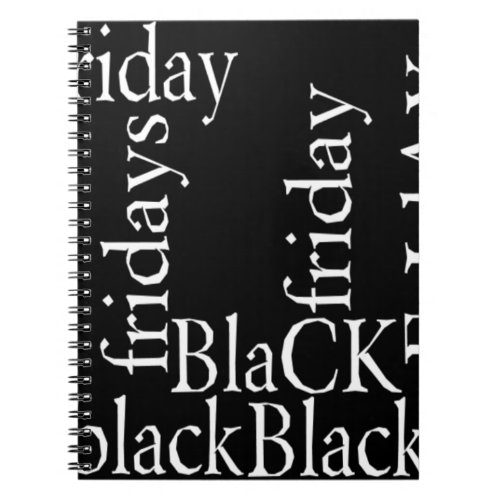 Black Friday gifts Notebook