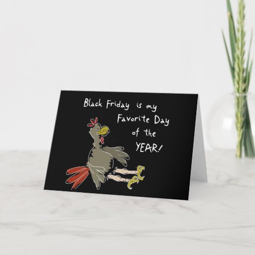 Black Friday Holiday Card