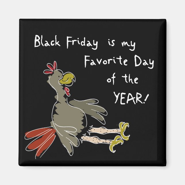 Black Friday Magnet (Front)