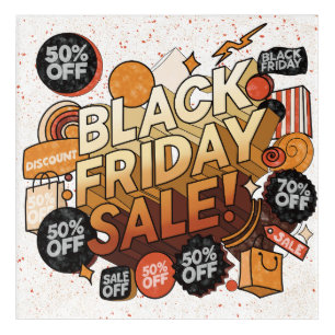 Black Friday, Sale Acrylic Print