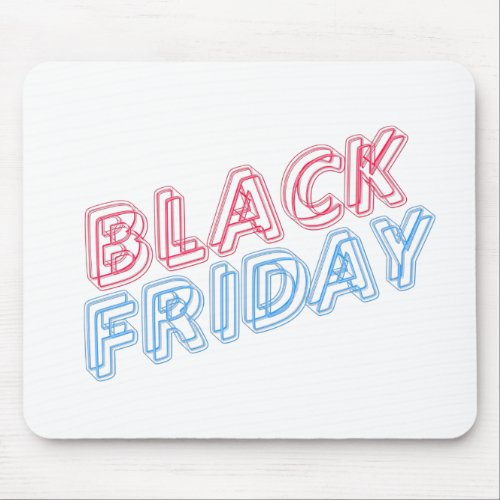 Black friday sale banner mouse pad