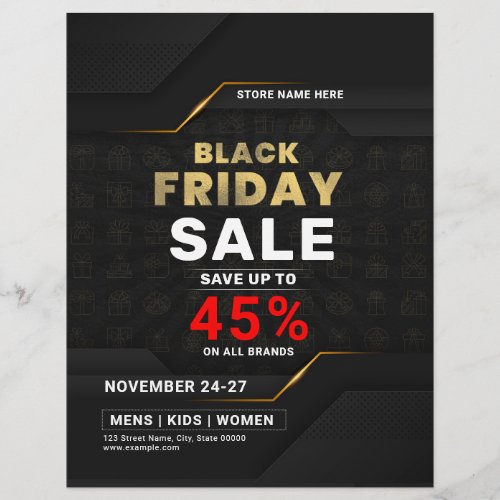 Black Friday Sale Flyer