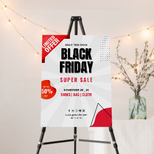 Black Friday Sale Flyer, Business Sale Poster