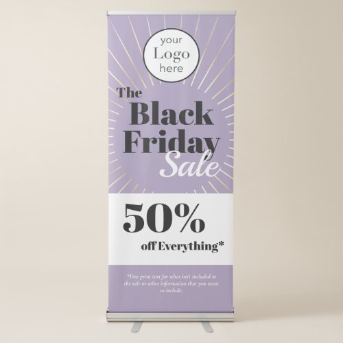 Black Friday Sale Logo Business Banner