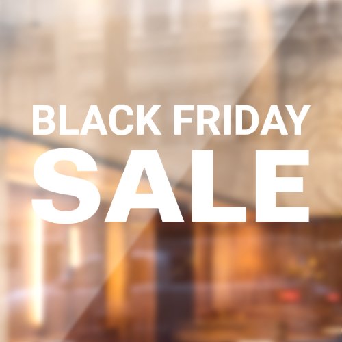 Black Friday Sale Sign