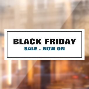 Black Friday Sale Window Cling
