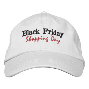 Black Friday = Shopping Day Embroidered Baseball Cap