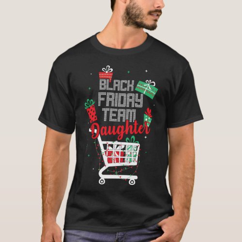 Black Friday Shopping Team Family T_Shirt