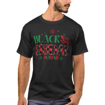 Black Friday Squad Christmas Buffalo Plaid